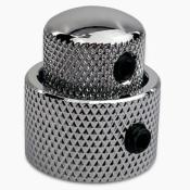 1 PETIT BOUTON ETAGE DOME CHROME ALLPARTS (8/6mm)