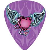 1 MEDIATOR HOT PICKS HEART N WINGS .88mm