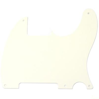 PICKGUARD ESQUIRE TELE 5 TROUS PARCHMENT 1 PLI BISEAUTE