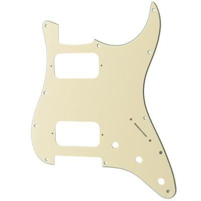 PICKGUARD STRAT HH CREME SANS CAPOTS