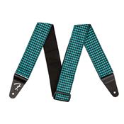 COURROIE FENDER JACQUARD HOUNDSTOOTH VERT