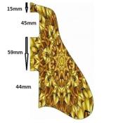 PICKGUARD ES 335 COURT TORTOISE 4 PLIS EYPARTS