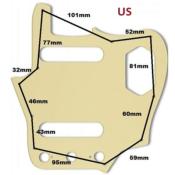 PICKGUARD JAGUAR US PARCHEMIN 3 PLIS