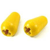 EMBOUT SELECTEUR MICROS TYPE FENDER JAUNE