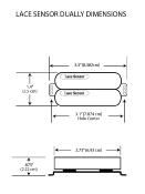 MICRO HUMBUCKER LACE PICKUPS DUALLY RED CHEVALET