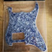 PICKGUARD STRAT H HUMBUCKER OCEAN PEARL BOSTON