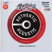 CORDES GUITARE MARTIN MA540T LIGHT 12-54