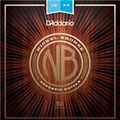 CORDES ACOUSTIQUE 12-53 D'ADDARIO NB1253