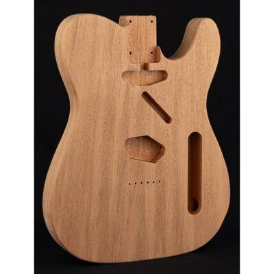 CORPS TELECASTER ACAJOU 2 PARTIES NON VERNIS ALLEMAGNE