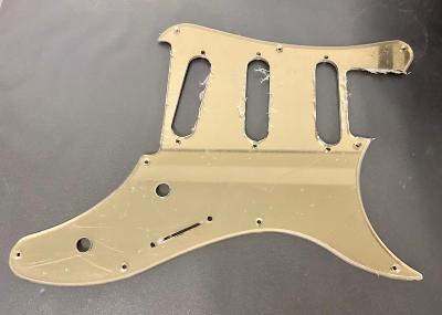 PICKGUARD VIGIER EXCALIBUR CUSTOM SSS GOLD MIRROR AVANT 2005