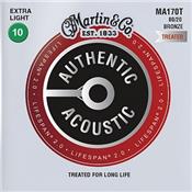 CORDES GUITARE MARTIN MA170T EXTRA LIGHT 10-47