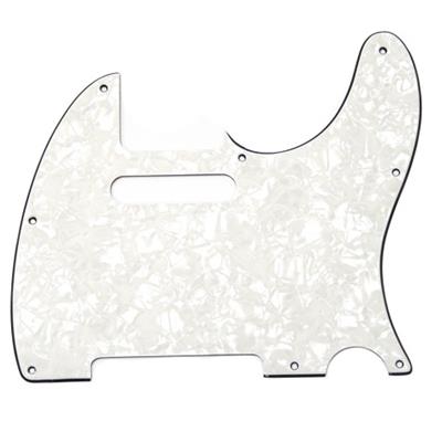 PICKGUARD TELE WHITE PEARLOID ALLPARTS