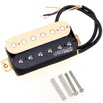 MICRO HOT HUMBUCKER PAF WILKINSON MWVZ ALNICO 5 CHEVALET ZEBRA