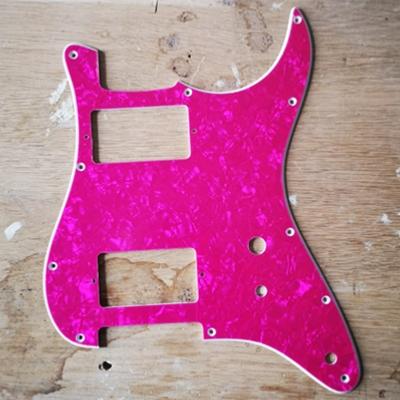 PICKGUARD STRAT HH TOGGLE SWITCH PINK PEARL