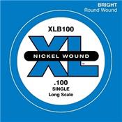 1 CORDE BASSE A L'UNITE D'ADDARIO GAUGE 100