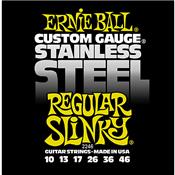 CORDES ELECTRIQUE ERNIE BALL 2246 STAINLESS REGULAR 10-46