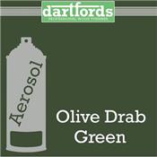 dartfords Cellulose Paint Olive Drab Green 400ml Spray