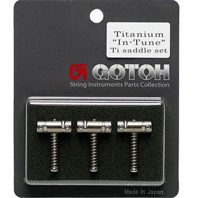 3 PONTETS GOTOH TELECASTER LAITON IN TUNE TITANE