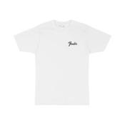 T-SHIRT FENDER BLANC LOGO TRANSITION S