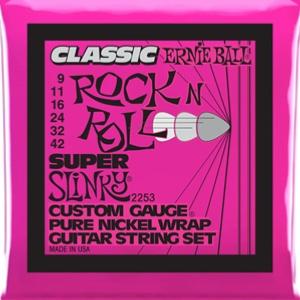 CORDES ELECTRIQUE ERNIE BALL 2253 ROCK SLINKY 9-42