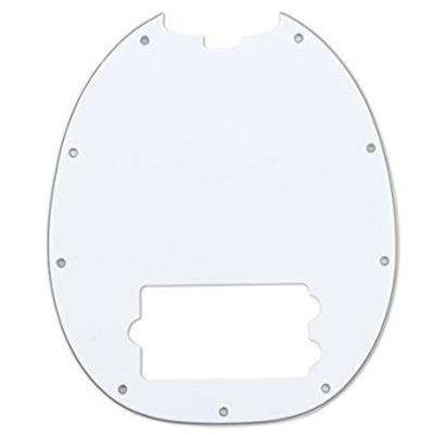 PICKGUARD BASSE MUSIC STINGRAY GAUCHER MAN BLANC 3 PLIS