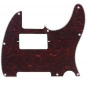 PICKGUARD TELE H HUMBUCKER RED TORTOISE