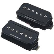 SET MICROS SEYMOUR DUNCAN SHPR-1 NOIR P-RAILS