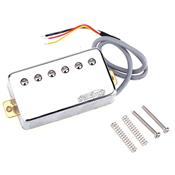 MICRO HOT HUMBUCKER PAF WILKINSON MWVC ALNICO 5 CHEVALET CHROME