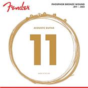 CORDES ACOUSTIQUE FENDER 60CL 11-52