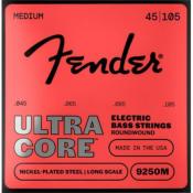 CORDES BASSE 4 CORDES FENDER ULTRACORE 9250M 45-105