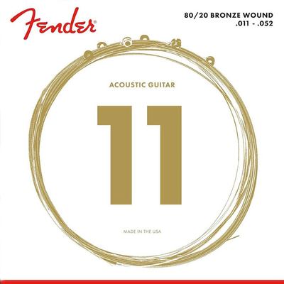 CORDES ACOUSTIQUE FENDER 880CL 11-52 COATED