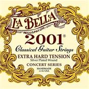 CORDES NYLON LA BELLA 2001 TENSION EXTRA FORTE