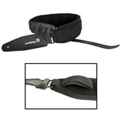 COURROIE SANDBERG FLEX-STRAP NOIRE 108-145cm