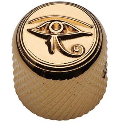 1 BOUTON DOME GOTOH LUXUARY ART OEIL D'HORUS DORE