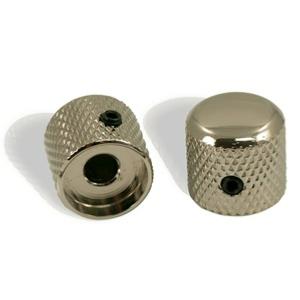 2 BOUTONS DOME ROUND LAITON NICKEL US 18x18mm UNIVERSEL