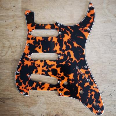 PICKGUARD SSS VINTAGE '62 WILD CAT ORANGE BOSTON