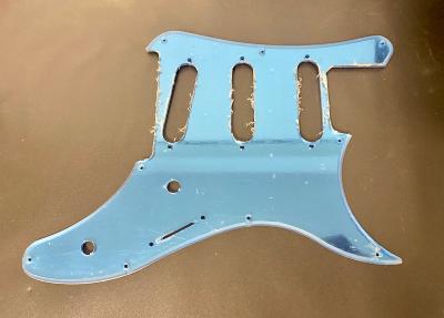 PICKGUARD VIGIER EXCALIBUR CUSTOM SSS BLUE MIRROR AVANT 2005