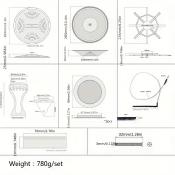 KIT RESONATOR RICHWOOD (7 ELEMENTS)