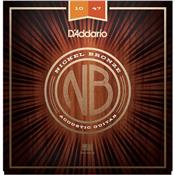 CORDES ACOUSTIQUE 10-47 D'ADDARIO NB1047