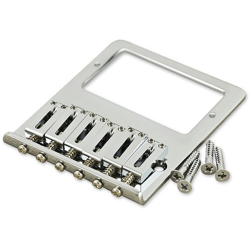 gotoh tele bridge humbucker hardtail fixed chrome bridges briges