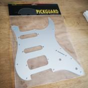 PICKGUARD STRAT SSH MIROIR 2 POTS HUMBUCKER SANS CAPOT