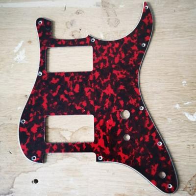 PICKGUARD STRAT HH TOGGLE SWITCH TIGER RED