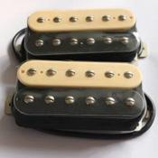 SET MICROS HUMBUCKERS ARTEC ALNICO ZEBRA 4 FILS