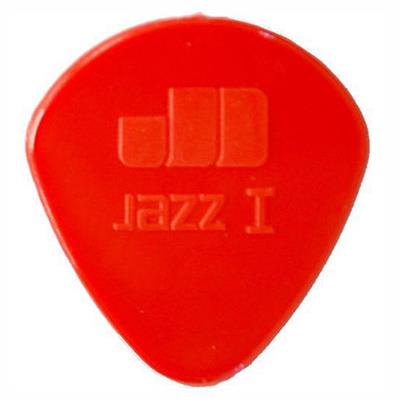 6 MEDIATORS DUNLOP JAZZ I ROUGES 1.1mm