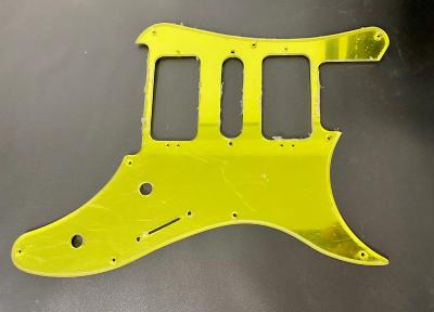 PICKGUARD VIGIER ORIGINAL CUSTOM HSH AVANT 2005 YELLOW MIRROR