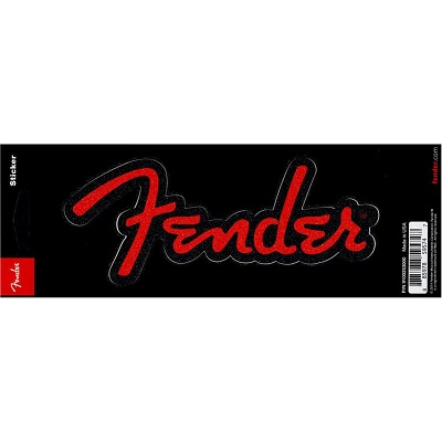  AUTOCOLLANT FENDER  ROUGE ET NOIR PAILLETE FENDER 