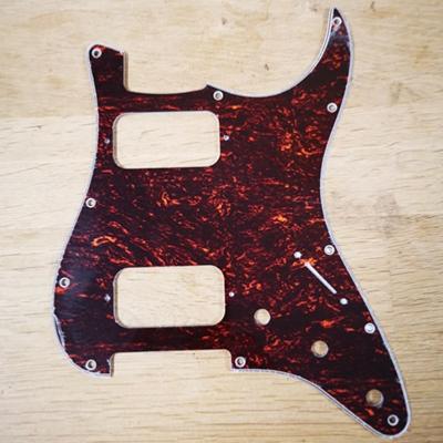 PICKGUARD STRATOCASTER  HH RED TORTOISE