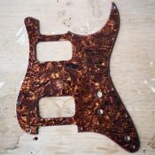 PICKGUARD STRAT HH TOGGLE SWITCH TORTOISE BROWN PEARL