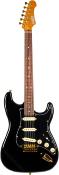 GUITARE ELECTRIQUE JET GUITARS JS380 NOIRE ET DOREE