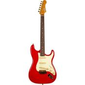 GUITARE ELECTRIQUE JET GUITARS JS380 ROUGE ET DOREE